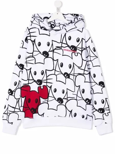 Dsquared2 Kids худи с принтом