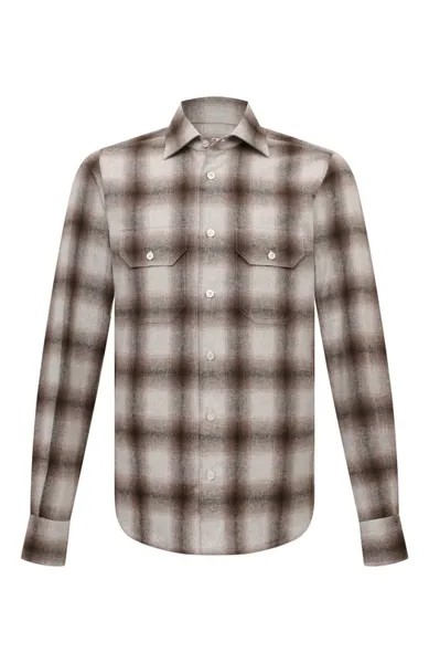Хлопковая рубашка Kiton