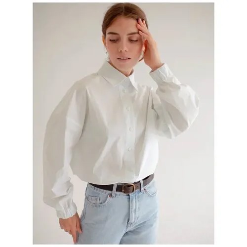 Рубашка MirrorStore, размер M-L, белый