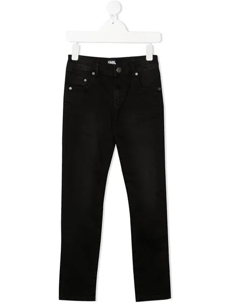 Karl Lagerfeld Kids джинсы кроя слим