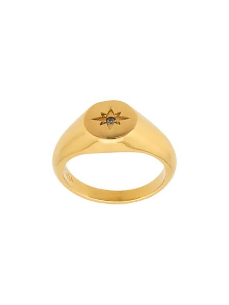 Nialaya Jewelry кольцо Skyfall Mini Starburst