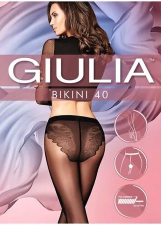 Колготки Giulia BIKINI 40 размер 4/L, caramel (Кремовый)