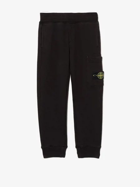 Stone Island Junior спортивные брюки с нашивкой-логотипом
