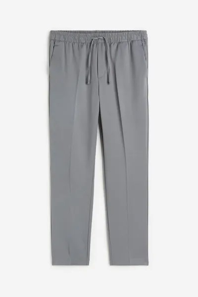 Джоггеры Slim Fit H&M, серый