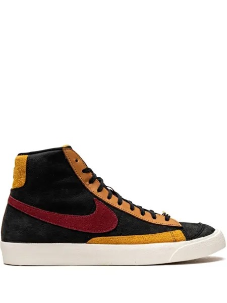 Nike кеды Blazer Mid '77 QS Mid, черный