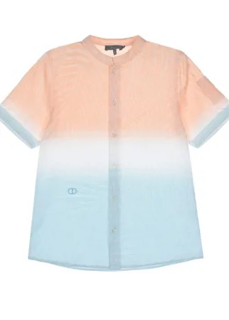 Персиково-голубая рубашка Dior детское