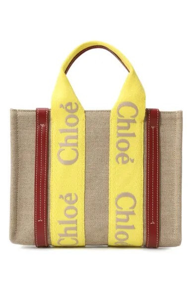 Сумка-тоут Woody small Chloé