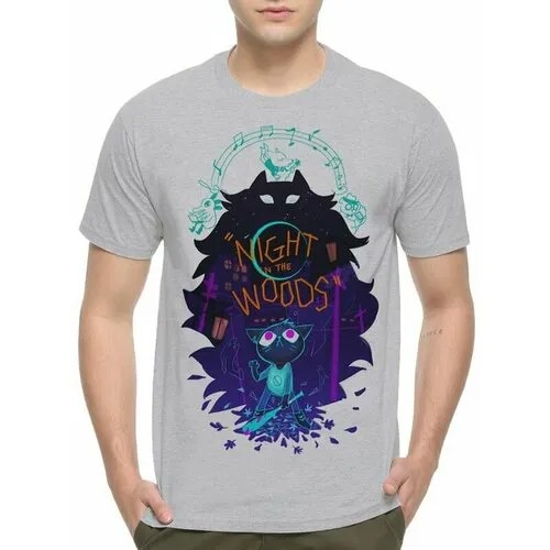 Футболка Design Heroes, размер 2XL, серый..