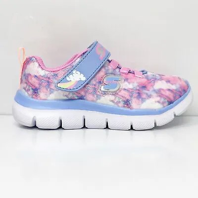 Розовые кроссовки Skechers Girls S Sport Light Up F75-30, размер 9