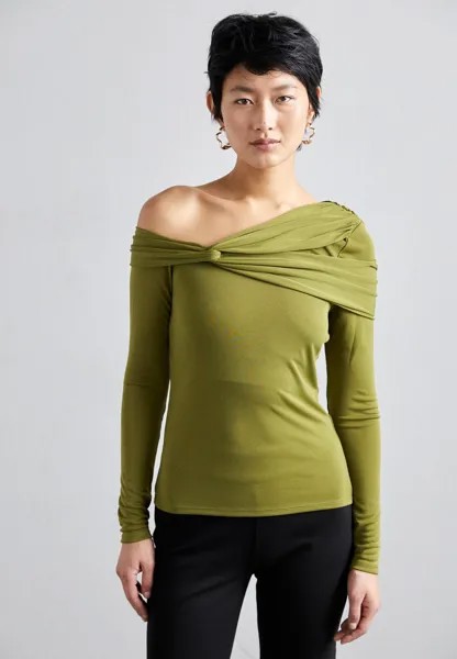 Блузка с длинными рукавами ZAYA Cinq à Sept, зеленый