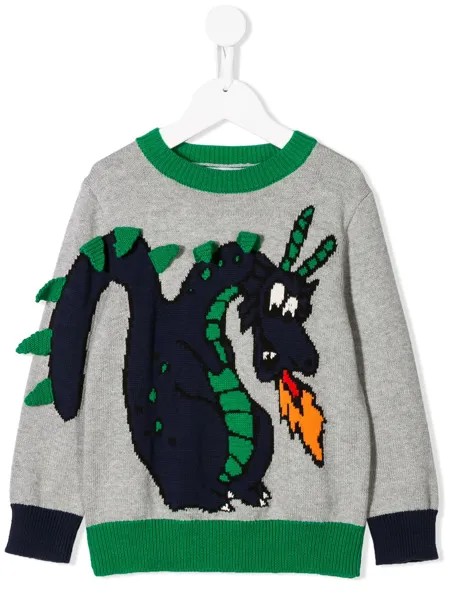 Stella McCartney Kids джемпер с узором