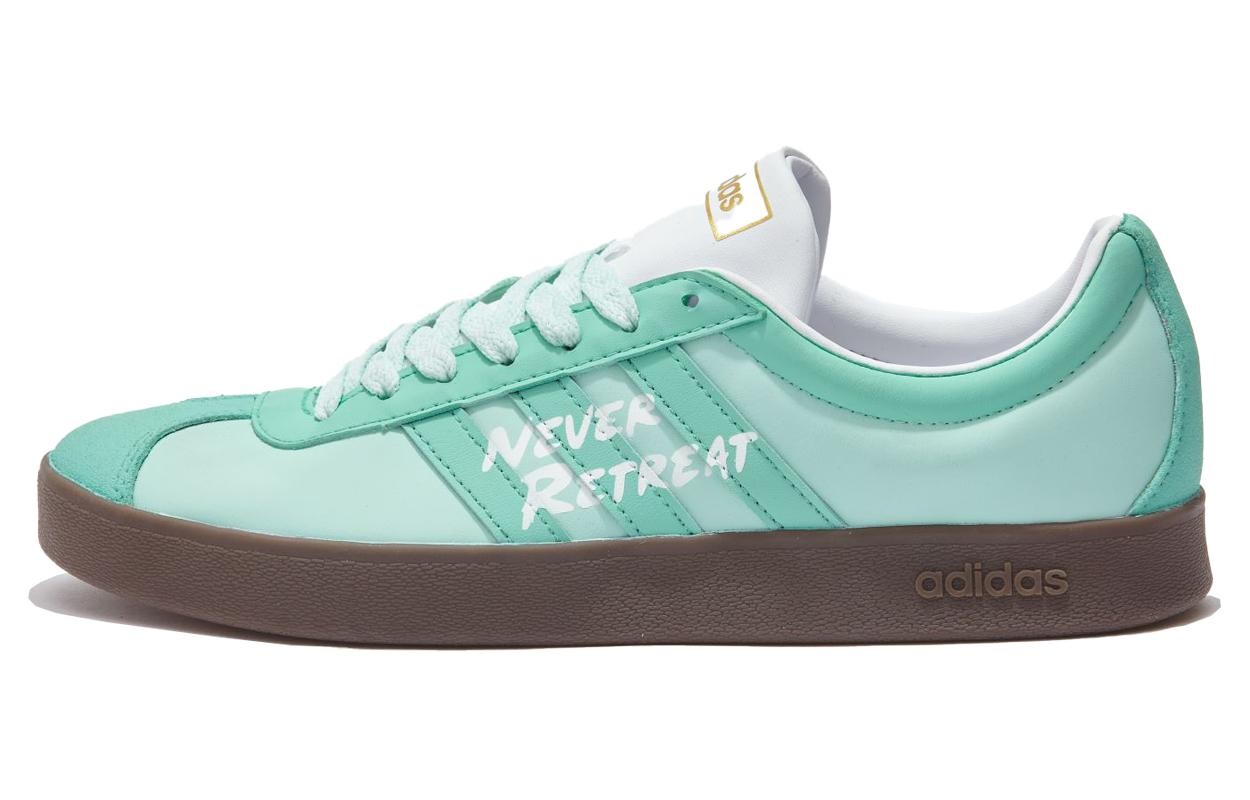 Кроссовки adidas neo Vl Court Skateboarding Shoes Unisex Low-top White/green, зеленый