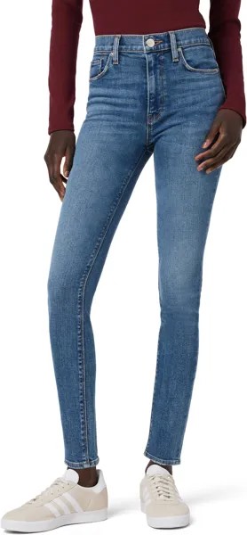 Джинсы Barbara High-Rise Super Skinny Ankle in Slopes Hudson Jeans, цвет Slopes
