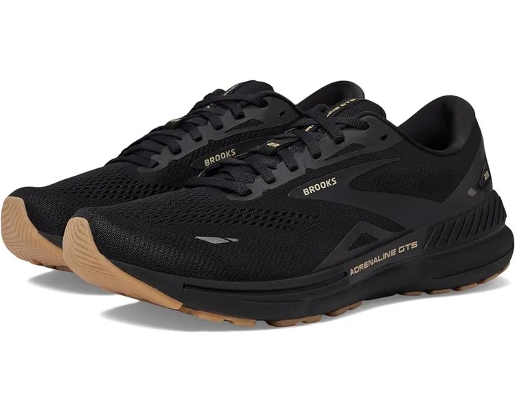 Кроссовки Brooks Adrenaline GTS 23, цвет Black/Cream/Biscuit