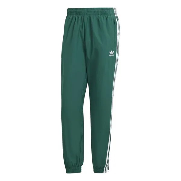 Спортивные штаны плетеная птица Adidas Originals, зеленый