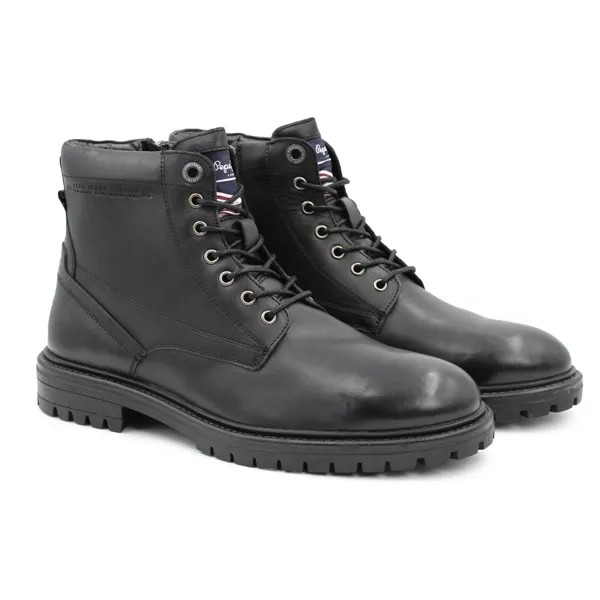 Ботинки мужские Pepe Jeans NED BOOT LTH PMS50210 черные 45 EU