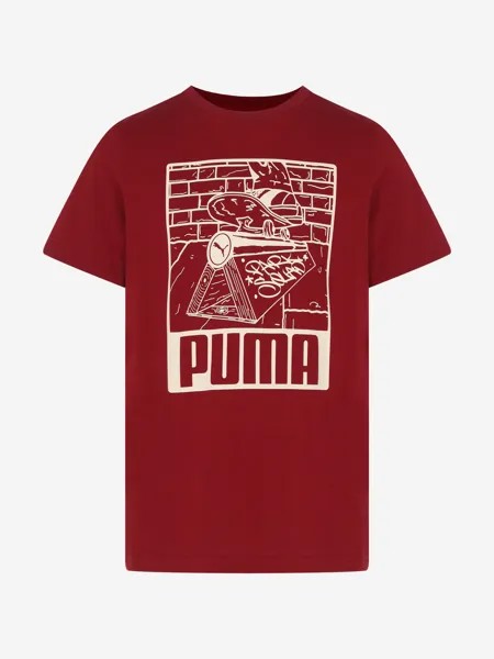 Футболка для мальчиков PUMA ESS+ Mid 90s Graphic, Красный