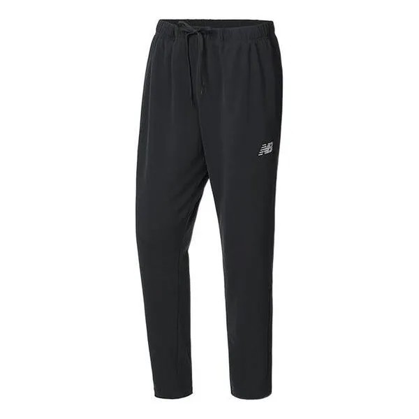 Штаны тренировочные трикотажные спортивные штаны New Balance, черный