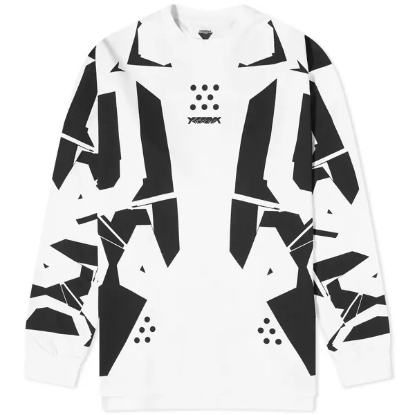 Футболка Acronym 100% Cotton Long Sleeve, белый