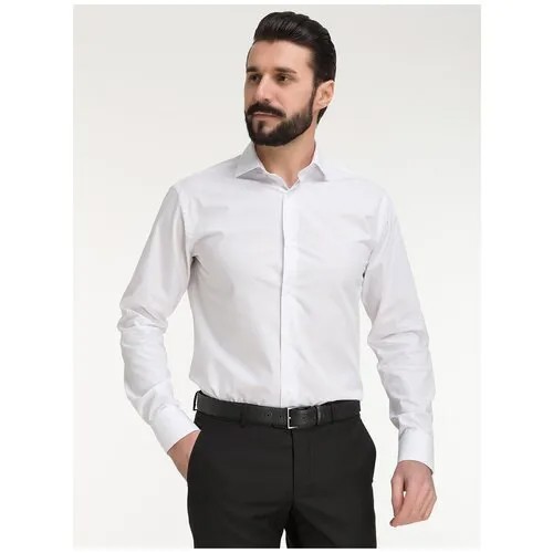 Рубашка GREG, размер 186-194/43, белый