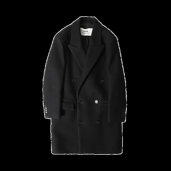 Пальто Ami Crossover 'Black', черный