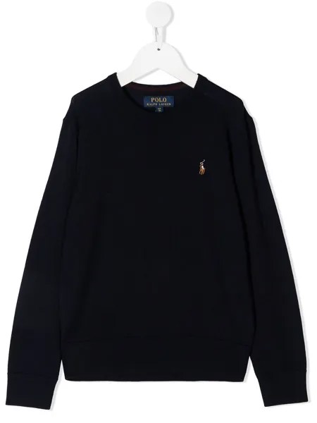 Ralph Lauren Kids джемпер с круглым вырезом