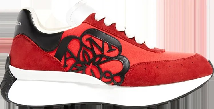 Кроссовки Alexander McQueen Sprint Runner Lust Red, красный