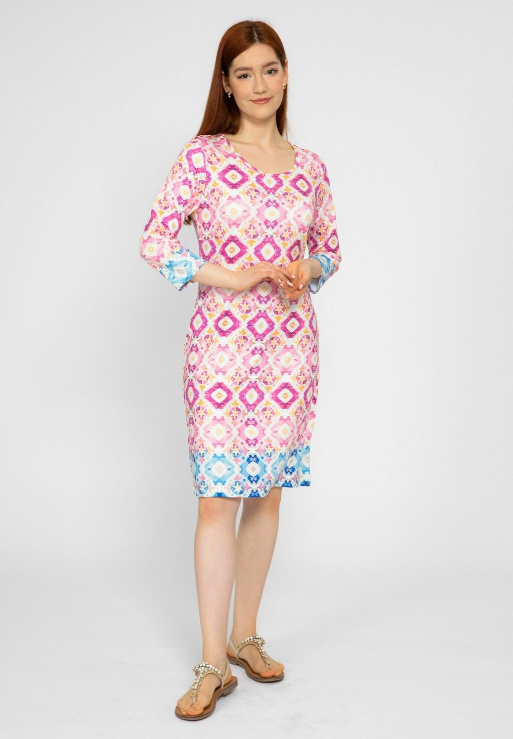 Платье из джерси KLEID VICCI Germany, розовый