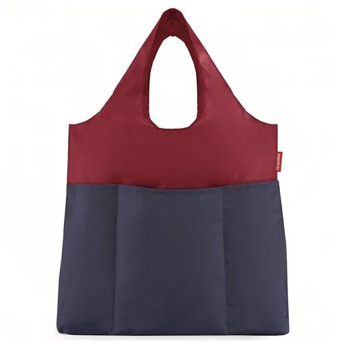 Сумка складная Reisenthel Mini Maxi Shopper Plus Bicolor, красная-синяя