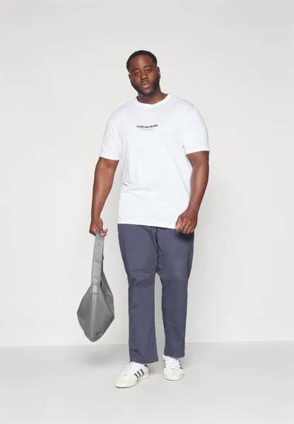 Чино JPSTMARCO JJDAVE WITH BELT Jack & Jones, темно-синий
