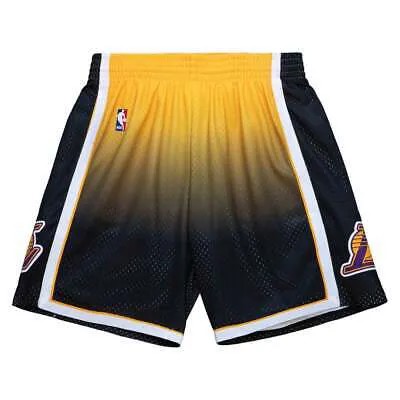 Mitchell - Ness Fadeaway Swingman Shorts 2009 Mens Black, Gold Athletic Casual B