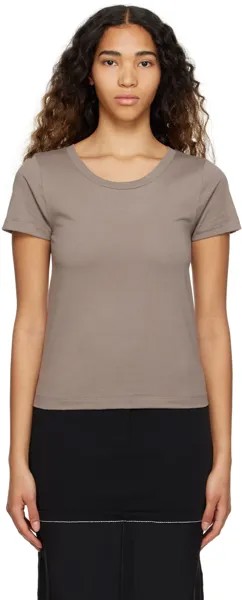 Набор из трех серых футболок с круглым вырезом MM6 Maison Margiela