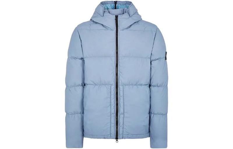 Пуховик унисекс STONE ISLAND, цвет Blue