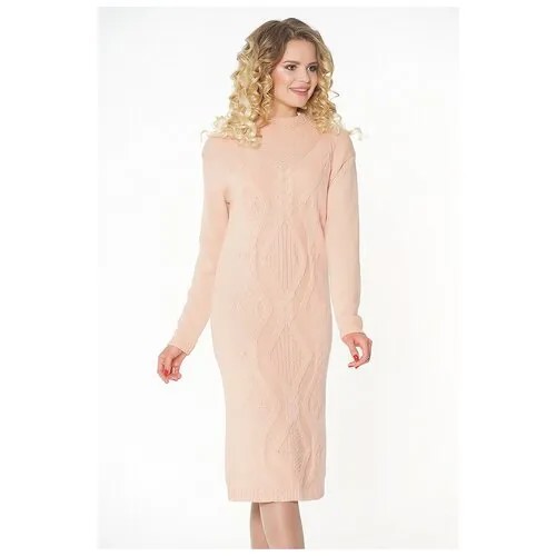 Платье VAY, размер 50, розовый