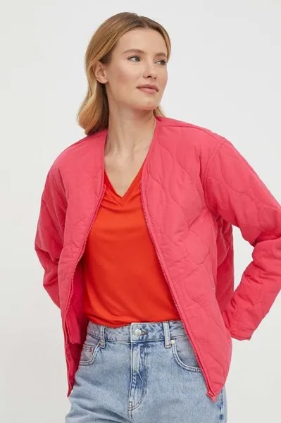 Куртка United Colors of Benetton, розовый