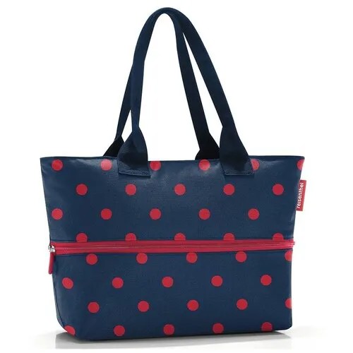 Сумка Shopper E1 mixed dots red