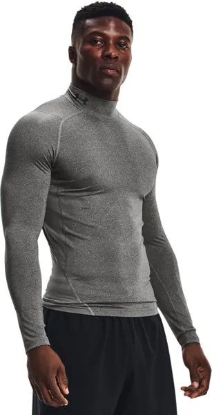 Лонгслив Under Armour HeatGear Mock Langarm Oberteil, серый