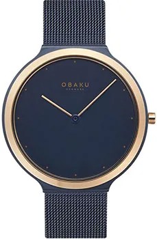 Fashion наручные  мужские часы Obaku V269GXSLML. Коллекция Mesh