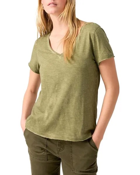 Футболка Sanctuary Carefree, цвет Burnt Olive