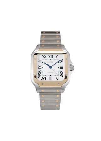 Cartier наручные часы Santos 35 мм 2020-го года pre-owned