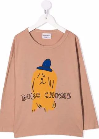 Bobo Choses футболка с длинными рукавами и логотипом