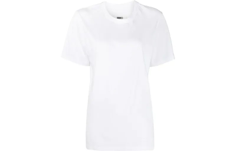 Футболка женская белая Mm6 Maison Margiela