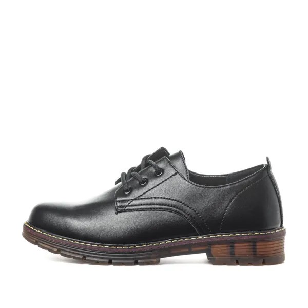 Полуботинки женские INSTREET 119-22WK-047SS черные 40 RU