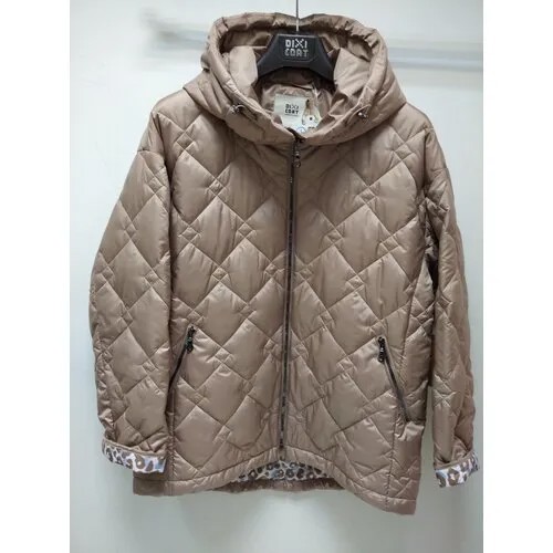 Куртка  DIXI COAT, размер 46, бежевый