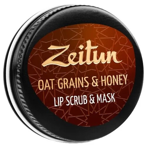 Zeitun Скраб-маска для губ Oat grains & honey