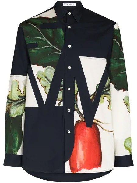 JW Anderson Veggie Fruit long-sleeve shirt
