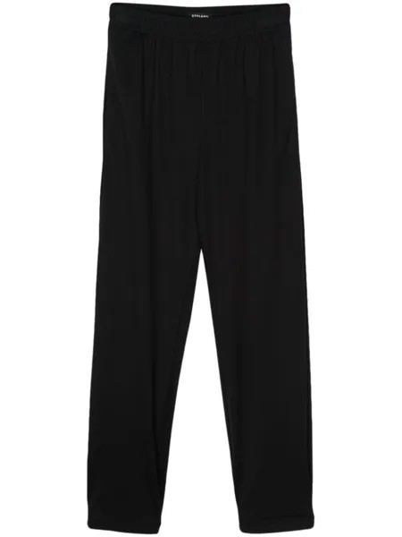 Styland зауженные брюки из джерси, черный