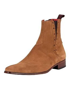 Мужские замшевые ботинки челси Jeffery West, коричневые