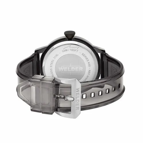 Наручные часы Welder Часы наручные мужские WELDER WWRP405, Кварцевые, 45 мм, черный