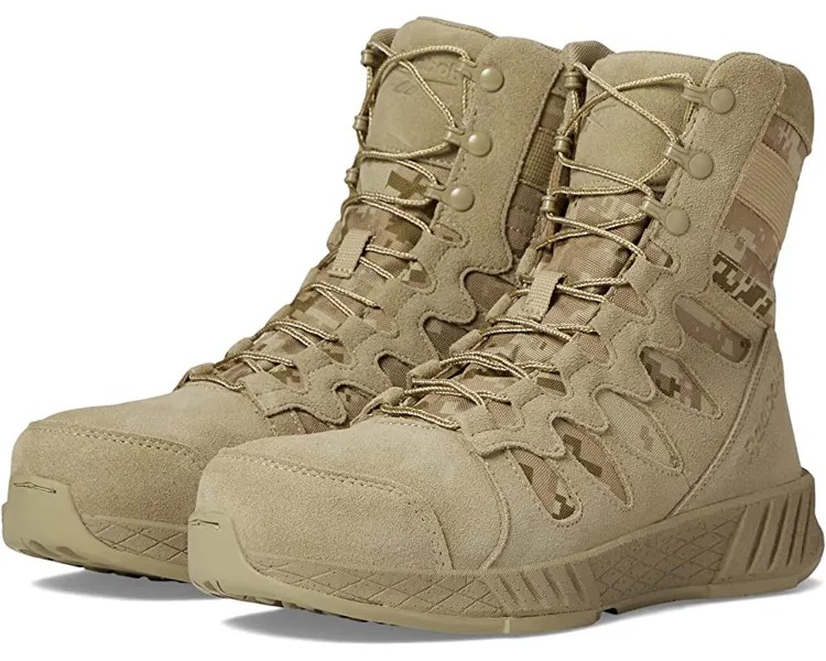 Кроссовки Floatride Energy Tactical EH Comp Toe High-Top Reebok Work, пустынный загар